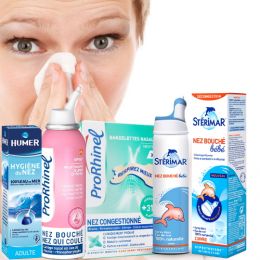 Hygiène nasale Eau de Mer Sérum physiologique Pharmacie VEAU en
