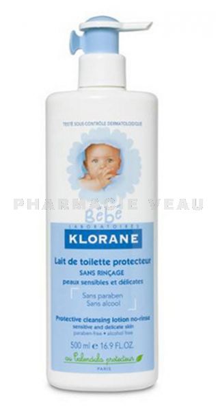 Klorane Bebe Lait De Toilette Protecteur Sans Rincage 500ml Pharmacieveau Fr