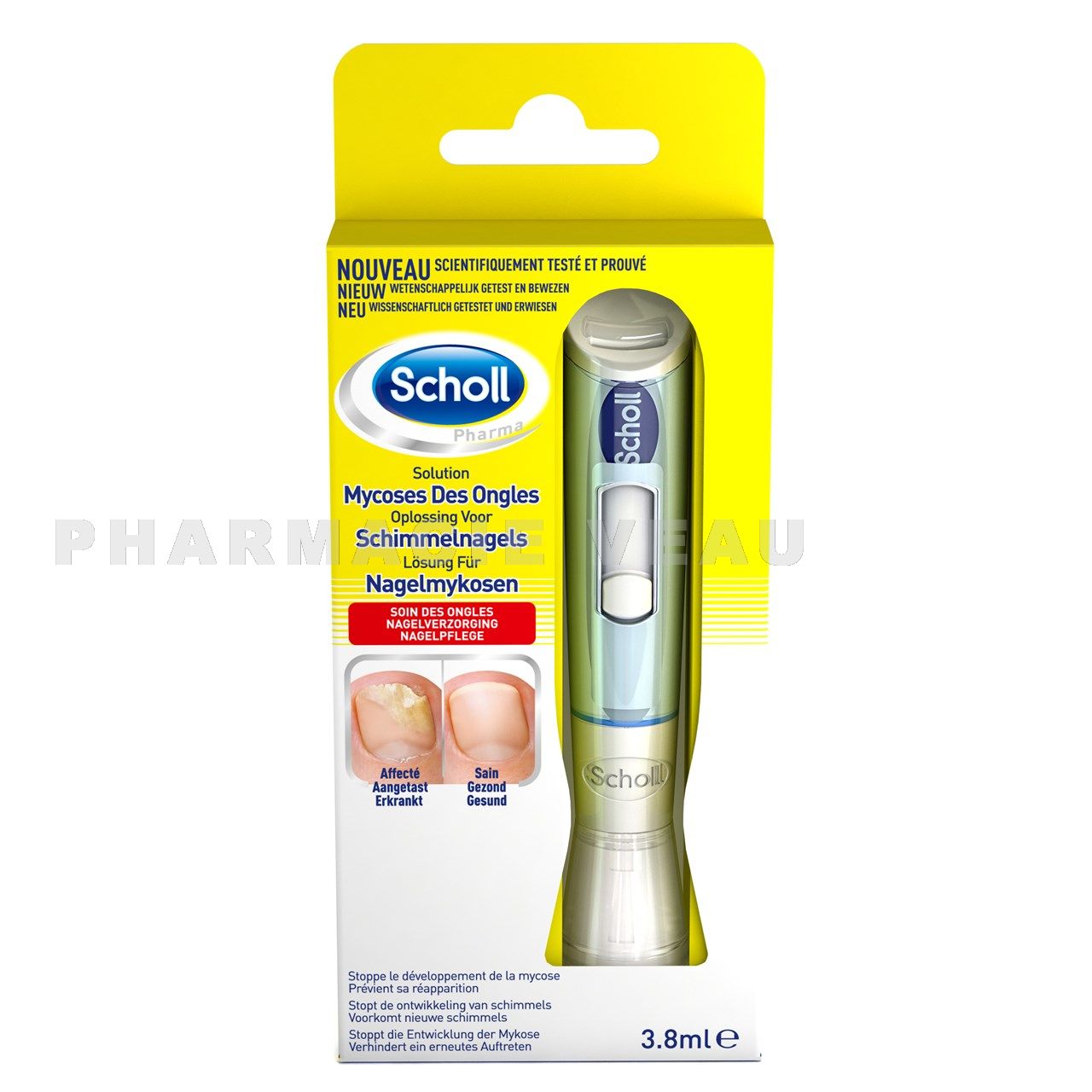 Scholl Solution Mycoses Des Ongles 38ml Triatement Des