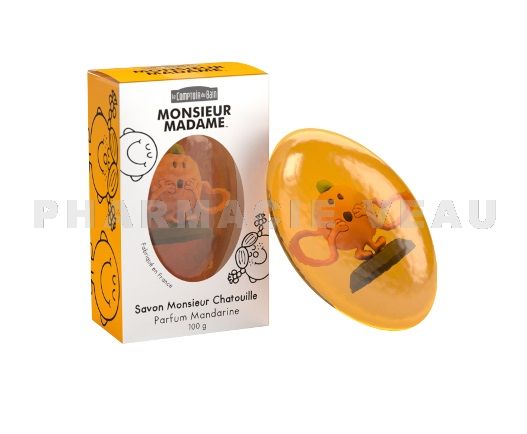 Le Comptoir Du Bain Savon Monsieur Madame Monsieur Chatouille Mandarine