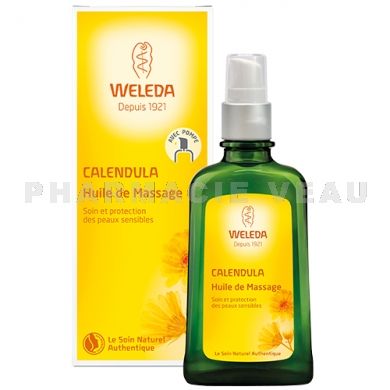 WELEDA Huile de Massage au Calendula (100 ml) flacon pompe - Pharmacie Veau  vente en ligne France