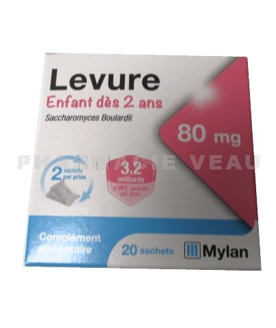 Levure Enfant Des 2 Mois Mylan 80mg Levure Sachets