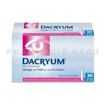 DACRYUM Solution pour lavage oculaire
