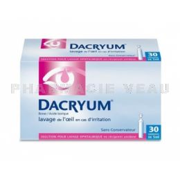 Dacryoserum lotion oculaire unidose 5ml en pharmacie en ligne