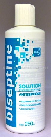 Biseptine antiseptique 250ml - Pharmacie Cap3000