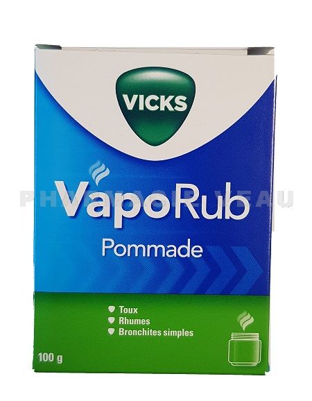 Vicks Vaporub Pommade Pot 100 Gr Pharmacie Veau Vente En Ligne