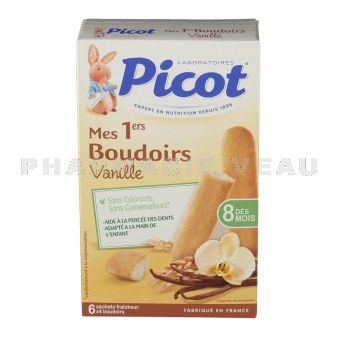 PICOT Mes 1ers Boudoirs Vanille ( 24 boudoirs) - Pharmacie VEAU