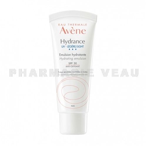AVENE HYDRANCE UV Crème Visage Jour LEGERE SPF30 (40 ml) Pharmacie Veau