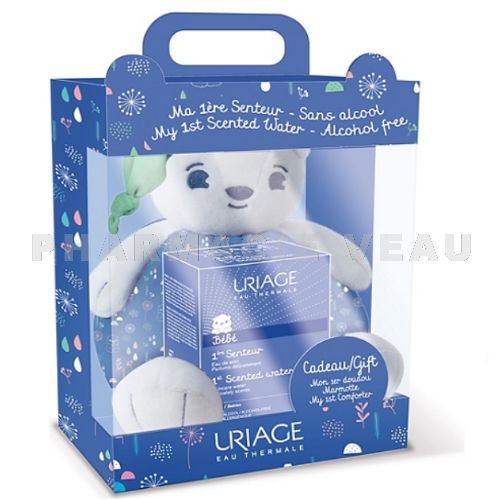 Uriage Bebe Eau De Soin Parfumee Coffret 1ere Senteur Peluche Doudou Bleu