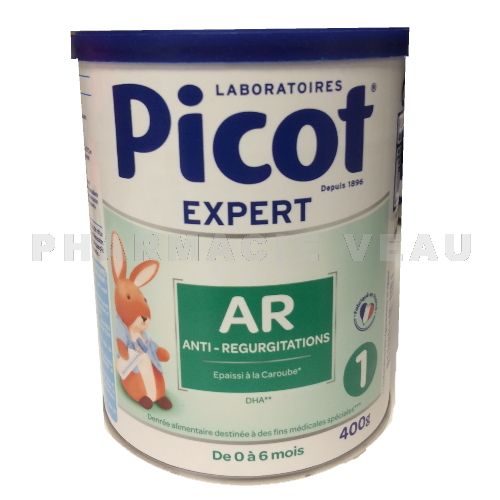 Lait Anti Régurgitations Picot AR 0-6mois (400g) pharmacie Veau en ligne  france