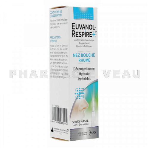 Respimer Décongestion Adulte Nez bouché Spray nasal hypertonique -  Pharmacie Veau