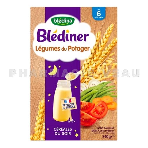 Lot Blédiner 2x2 - dès 6 mois - Blédina