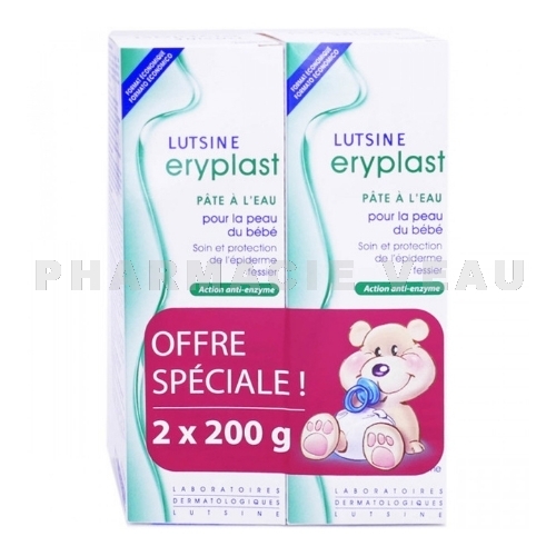 Lutsine Eryplast Pate A L Eau Pour Change Bebe 2x0g Pharmacie Veau