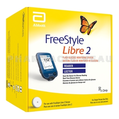 FREESTYLE LIBRE 2 Lecteur Autosurveillance du glucose (Diabète et