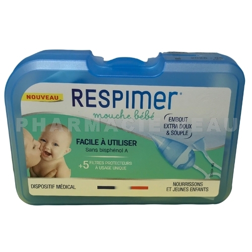 Respimer Mouche bébé + 5 filtres protecteurs - Pharmacie Veau