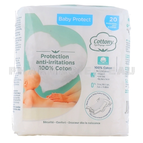 Protections pour le change Unyque Baby Cotton Protect