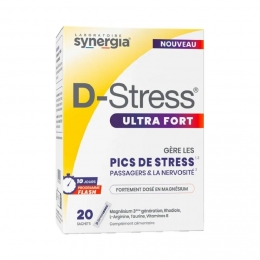 D-STRESS Ultra Fort - Pics de Stress - 20 sachets sticks