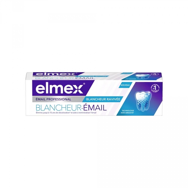 ELMEX - Dentifrice Émail Professional Blancheur-Émail 75ml