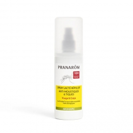 PRANAROM - Spray Lacté Anti Moustiques et Tiques - 100ml