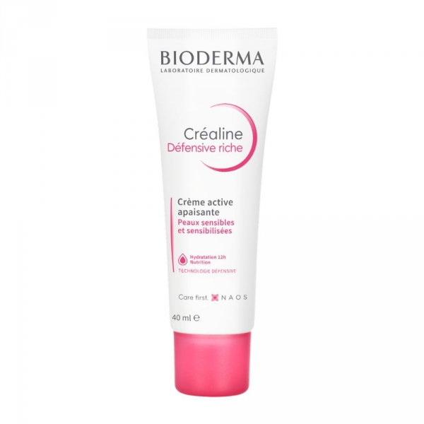 BIODERMA - Créaline Défensive Riche Crème Active Apaisante - 40ml