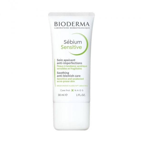 BIODERMA - Sébium Sensitive Soin Apaisant Anti-imperfections 30ml