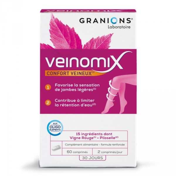 VEINOMIX Granions 60 comprimés Jambes légères