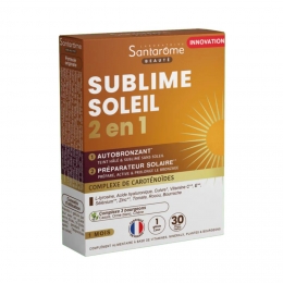 SANTAROME - Sublime Soleil 2 en 1 - 30 gélules