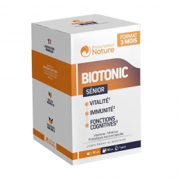 Prescription Nature - BIOTONIC Sénior - 90 Gélules