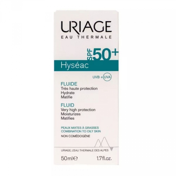 URIAGE Hyséac Fluide Matifiant 50ml SPF50+