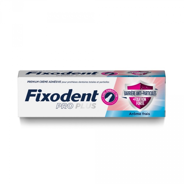 Fixodent Pro Duo PROTECTION Crème adhésive Prothèses Dentaires (40g)