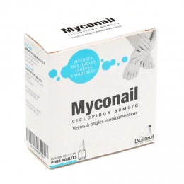 BAILLEUL - Myconail - Vernis à ongles médicamenteux - Ciclopirox 80mg/g