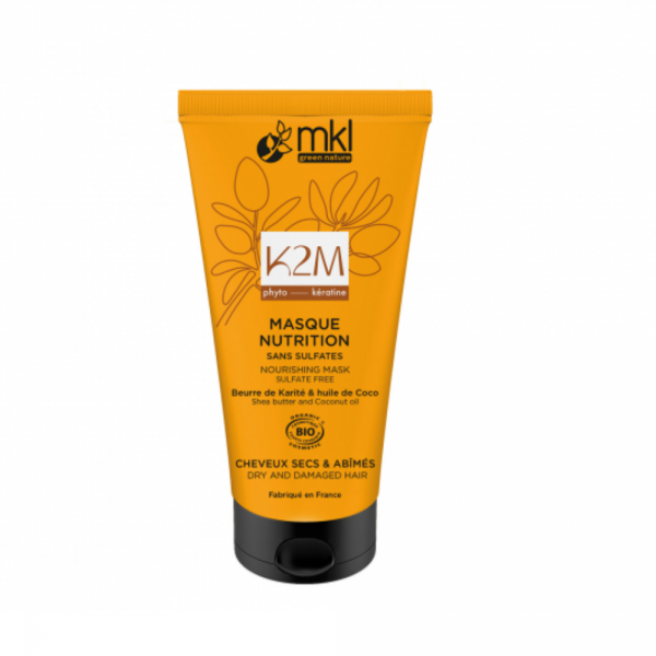  MKL - Masque Nutrition Cheveux Secs & Abimés K2M - 150 ml