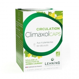 CLIMAXOL Caps Jambes lourdes 60 gélules Lehning