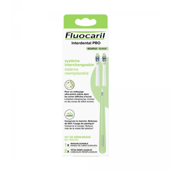 FLUOCARIL - Interdental Pro Brosse à Dents Système Interchangeable