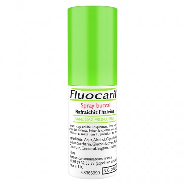 FLUOCARIL Spray Buccal - Haleine Fraîche 15ml