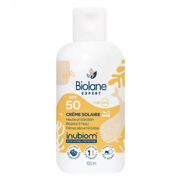 BIOLANE Expert - Crème Solaire Bébé SPF50 - 2formats