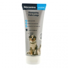 BIOCANINA - Shampoing Poils Longs Chien et Chat - 200ml