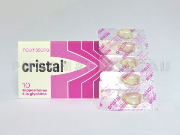 Suppositoires A La Glycerine Cristal Nourrissons Bebes Bte De 10