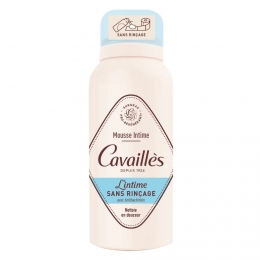 CAVAILLES - Mousse Intime Sans Rinçage avec Antibactérien - 100ml