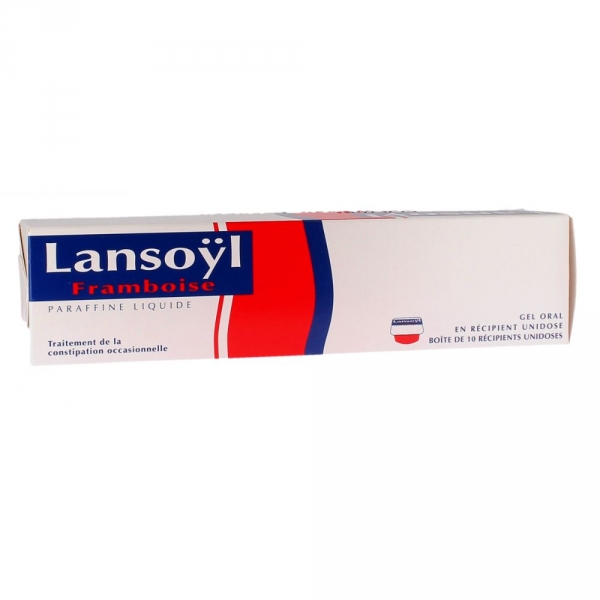 LANSOYL Framboise Gel Oral 10 doses unitaires