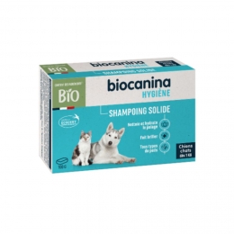 BIOCANINA - Shampoing solide Chien et Chat - 100g