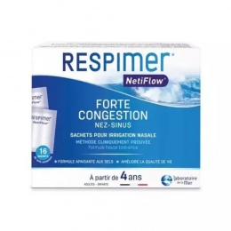 Respimer Sachets pour irrigation nasale x16