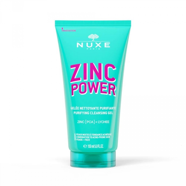 NUXE ZINC POWER - Gelée Nettoyante Purifiante - 150ml