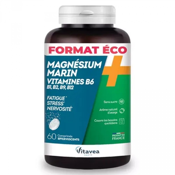 Vitavea - Magnésium Marin, Vitamines B1, B2 & B6, B9 & B12