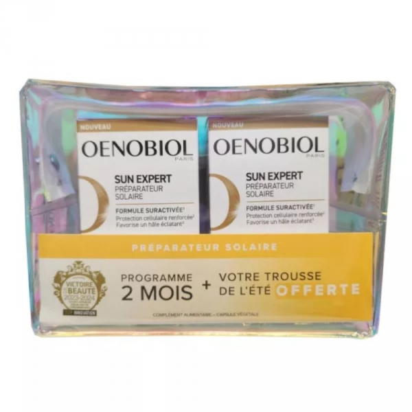 OENOBIOL - Sun Expert Préparateur Solaire - 2 x 30 Capsules Végétales