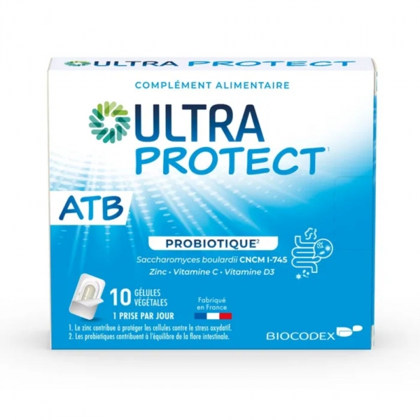 ULTRA PROTECT Probiotique - 10 gélules végétales - Biocodex