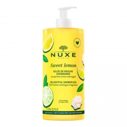 NUXE Sweet Lemon - Gelée de Douche Gourmande - Parfum Citron Meringué 750ml