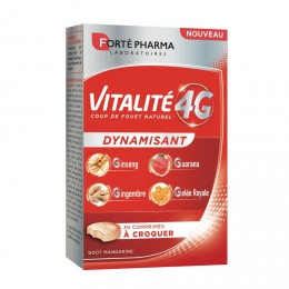 Forté Pharma - Vitalité 4G  - 30 comprimés à croquer