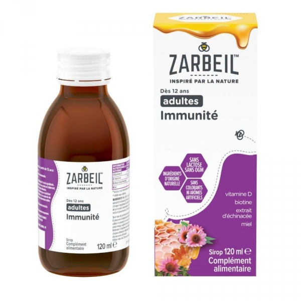 ZARBEIL - Sirop Immunité Adulte - 120ml