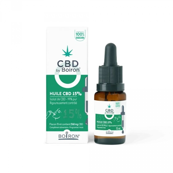 CBD by Boiron - Huile de CBD 15% - 15ml